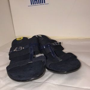 Italian shoemakers 2 inch heeled sandals